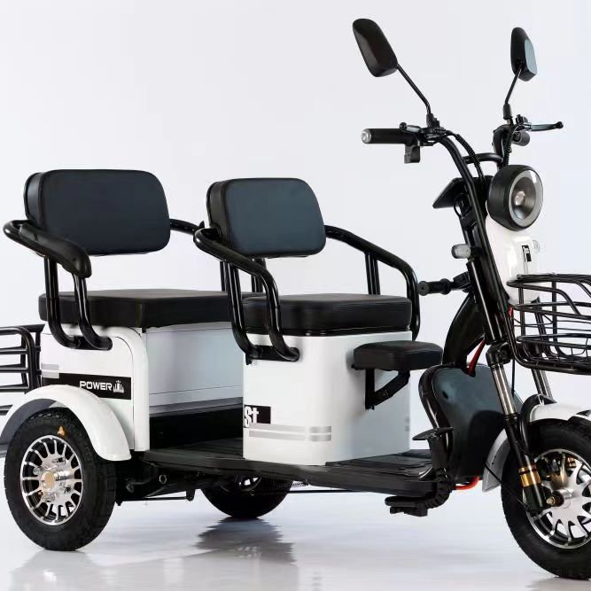 Brushless Electric Tricycle New Arrival 500 W Brushless Electric Tricycle EEC Electric Scooter Solar Electric Tricycle
